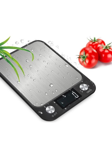 Siyah Stil 5kg 1g 5kgkg Gıda Mutfak Terazisi Çok Fonksiyonlu Dijital LCD Ekran Paslanmaz Çelik Pişirme Araçları Yüksek Hassasiyetli Terazi Elektronik (Yurt Dışından) indirimleri
