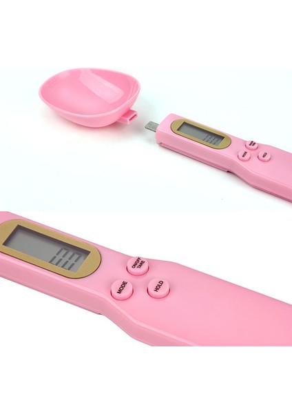 Pembe Stil 500GX0.1G Elektronik Ölçüm Kaşığı LCD Dijital Mutfak Terazisi Kahve Çay Şeker Ağırlık Kaşığı Mutfak Pişirme Aracı (Yurt Dışından) indirimleri