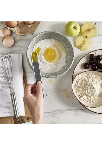 No.2 Tarzı Gösteri Olarak Ayarlanabilir Ölçek Ölçüm Kaşığı Tuz Şeker Kontrol Aracı Gram Ölçüm Ölçeği Kaşık Mutfak Gadget Pişirme Aksesuarları 2 Tip (Yurt Dışından) modelleri