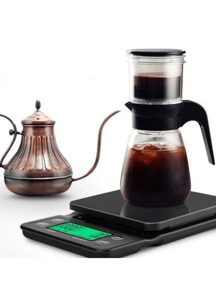Siyah 5kg 0.1g Tarzı 3kg.1g 5kg.1g Zamanlayıcılı Damla Kahve Tartısı Taşınabilir Elektronik Dijital Mutfak Yüksek Hassasiyetli LCD Ekran Elektronik Tartı (Yurt Dışından) fiyatları