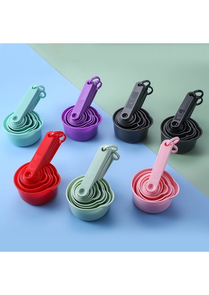 11 Adet Gri Tarzı Ölçme Kaşık Ölçme Bardak Seti Dıy Pişirme Araçları Çay Kahve Unu Baharat Ölçme Araçları Aşçı Mutfak Aksesuarları Alet (Yurt Dışından) fiyatları