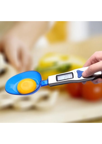 Mavi Stil 500G Dijital Tartı Kaşık LCD Ekran Mutfak Kaşığı Tartı G.1g 3 Ayrılabilir Tartı ile Elektronik Ölçme Kaşığı Teraziler (Yurt Dışından) fırsatları