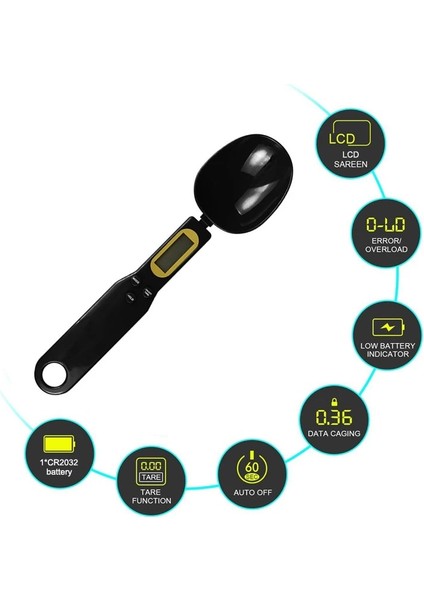Yeşil Stil 500G.1G Dijital Ölçüm Kaşıkları LCD Ekran Elektronik Kaşık Ağırlık Hacim Gıda Kahve Şekeri Tartı Dijital Mutfak Terazileri (Yurt Dışından) modelleri