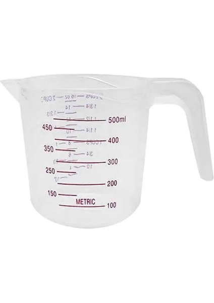 500ML Stili ml Plastik Ölçme Fincan Sürahi Dökün Emzik Yüzey Mutfak Aracı Malzemeleri Mezun ile Li Fincan Mutfak (Yurt Dışından)