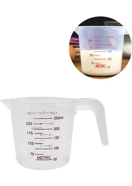 500ML Stili ml Plastik Ölçme Fincan Sürahi Dökün Emzik Yüzey Mutfak Aracı Malzemeleri Mezun ile Li Fincan Mutfak (Yurt Dışından) modelleri