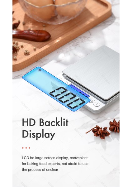 3kgx0.1g Stili 500GKG Mutfak Terazisi Paslanmaz Çelik Gıda Diyeti Için Tartı Posta Dengesi Ölçme LCD Hassas Elektronik Terazi (Yurt Dışından) fırsatları