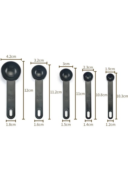 Beyaz Stil Et Mutfak Ölçü Kaşığı Yaratıcı Pişirme Pişirme Plastik Ölçü Aleti Ölçü Kabı Kahve Şeker Kaşığı Aleti (Yurt Dışından) indirimleri