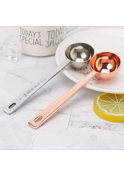 Gümüş Tarzı Paslanmaz Çelik Ölçme Kaşığı Kahve Kaşığı 15ML Tatlandırıcı Yemek Kaşığı Kepçe Için Mutfak Aksesuarları Kahve Çay Tozları (Yurt Dışından) fiyatları