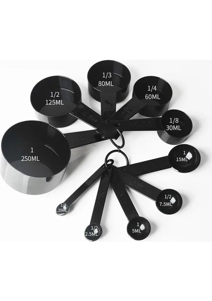 Mutfak Kaşık 7 Tarzı Mutfak Gereçleri Ölçme Kaşığı Seti Çay Kaşığı Kahve Şeker Kepçe Kek Pişirme Ölçme Fincanları Mutfak Pişirme Pişirme Araçları (Yurt Dışından) fırsatları