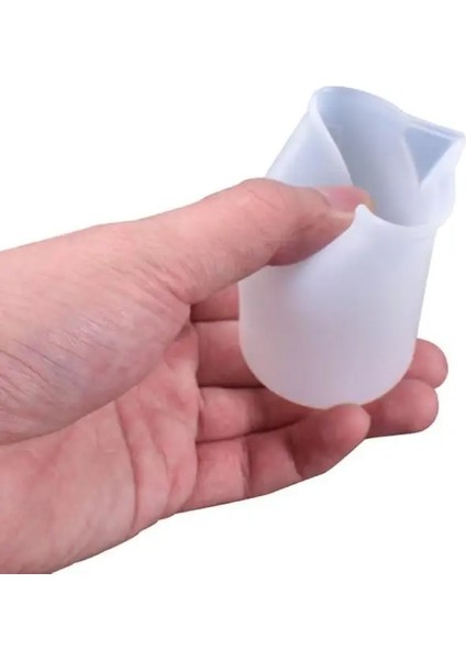 2 Adet Tarzı 2 Adet Mezun Ölçme Fincan Kolu Olmadan 100ML Sıvı Şeffaf Yumuşak Silikon Bardak Mutfak Bar Malzemeleri Dıy El Yapımı Araçları (Yurt Dışından) fırsatları