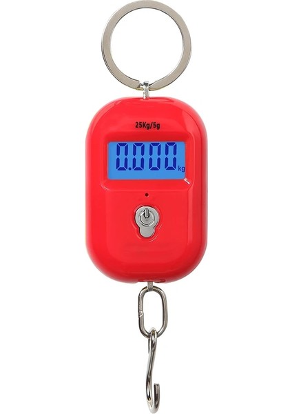 Kırmızı Stil 25KG 25KG x 5g Taşınabilir Dijital Mini Bagaj Ölçeği LCD Arka Ekran Anahtarlık Asılı Kanca Balıkçılık Seyahat Için Elektronik Terazi (Yurt Dışından) modelleri