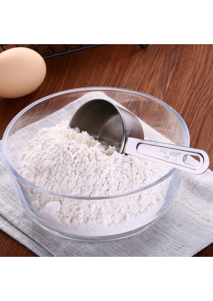 Mutfak Ölçme Fincan Pot Pota Kepçe Kaşık Saplı Kepçe Çok Boyutlu ve Paslanmaz Çelik Sayma Kabı (Yurt Dışından) modelleri