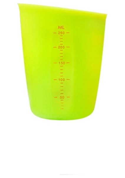 Yeşil Stil 250ML Mor Yeşil Pembe Plastik Dereceli Ölçme Fincan Pişirme Beher Sıvı Ölçüsü Sürahi Fincan Konteyner (Yurt Dışından)