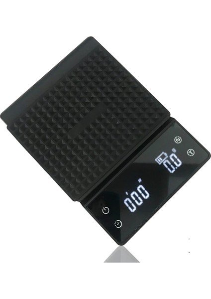 Açık Gri Tarzı Zamanlayıcı ile USB Şarj Kahve Tartı 3kg.1g Hassas Elektronik Mutfak Terazisi Su Geçirmez Dijital Tartı Ev Gıda Ölçeği (Yurt Dışından) fırsatları