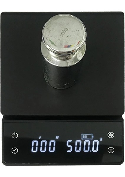 Açık Gri Tarzı Zamanlayıcı ile USB Şarj Kahve Tartı 3kg.1g Hassas Elektronik Mutfak Terazisi Su Geçirmez Dijital Tartı Ev Gıda Ölçeği (Yurt Dışından) indirimleri