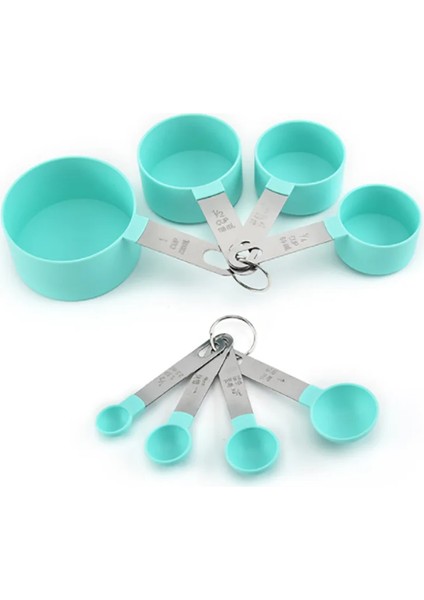 10 Adet Yeşil Stil Çok Amaçlı Kaşıklarbardak Ölçüm Aletleri Pp Pişirme Aksesuarları Paslanmaz Çelikplastik Saplı Mutfak Aletleri (Yurt Dışından) indirimleri