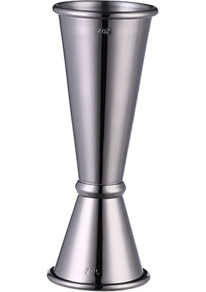 Siyah Stil Paslanmaz Çelik Kokteyl Tartı Bardak Bar Aksesuarları Mutfak Çift Kafa Ölçme Fincan Bartending Bar Jigger Için Ölçme Fincan (Yurt Dışından)