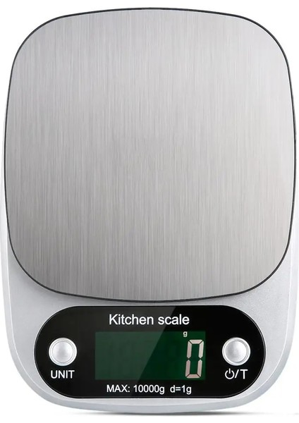 Gri Tarzı Ev 10KG Paslanmaz Çelik Dijital Mutfak Terazisi Gıda Tartı LCD Ekranlı (Yurt Dışından) fiyatları