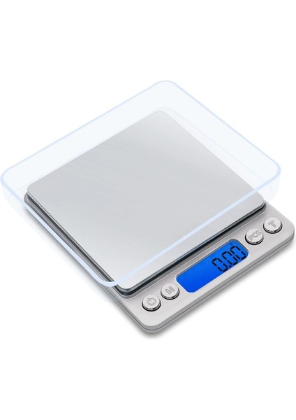 Z1S Stili 3000GX0.1G Gason Z1S Dijital Mutfak Terazisi Mini Cep Paslanmaz Çelik Hassas Takı Elektronik Denge Ağırlığı Altın Gram (3000GX0.1G) (Yurt Dışından)