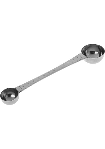 Paslanmaz Çelik Çift Uçlu Ölçme Kaşığı, Ölçekli Kahve Kaşığı Yemek Kaşığı -Hjı (Yurt Dışından)