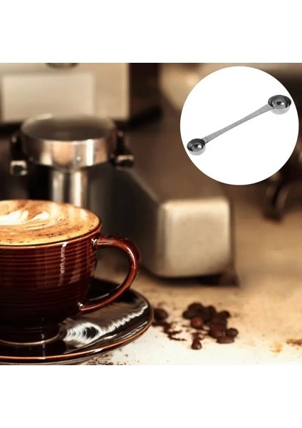 Paslanmaz Çelik Çift Uçlu Ölçme Kaşığı, Ölçekli Kahve Kaşığı Yemek Kaşığı -Hjı (Yurt Dışından) fırsatları