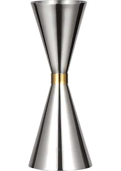 1 Adet Tarzı 1 Adet ml Paslanmaz Çelik Kokteyl Çalkalayıcı Ölçü Fincan Çift Atış Içecek Ruh Ölçüsü Jigger Mutfak Aletleri (Yurt Dışından)