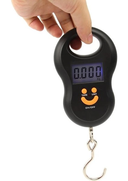 50 kg x 10G Mini Dijital Ölçek Balıkçılık Bagaj Seyahat Ağırlık Çelik Asma Elektronik Kanca Ölçekli Mutfak Ağırlık Aracı (Yurt Dışından) fırsatları