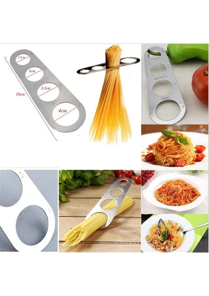 No.1 Tarzı Yeni Mutfak Terazileri Paslanmaz Çelik Spagetti Cetvel Mutfak Gadget Setleri Pişirme Araçları Ayarlanabilir Erişte Oranlayıcı GADGETS.85Z (Yurt Dışından) fırsatları