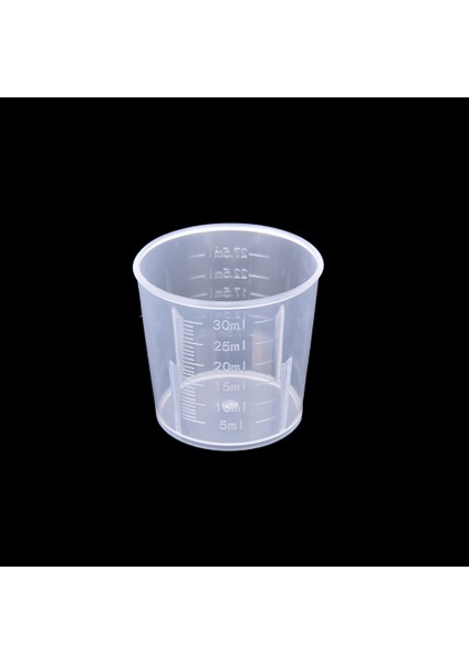 30ML Tarzı ml Ucu Ağız Plastik Ölçme Sürahi Fincan Dereceli Yüzey Pişirme Mutfak Fırın Aracı Sıvı Ölçü Jugcup (Yurt Dışından)