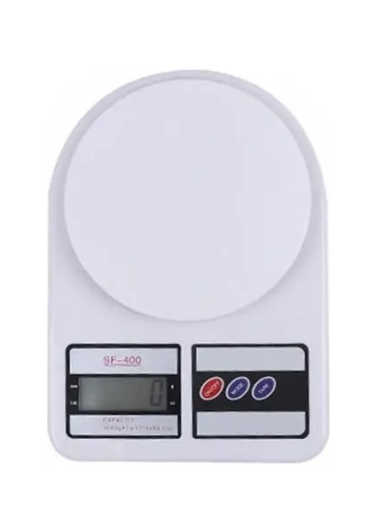 Beyaz Stil 10KGG Taşınabilir Dijital Tartı LED Elektronik Terazi Posta Gıda Ağırlık Ölçme Mutfak LED Elektronik Terazi (Yurt Dışından)