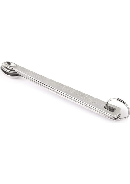 5 Adet Tarzı 5 Adet Paslanmaz Çelik Çift Başlı Ölçüm Kaşığı 5 Parçalı Set Baharat Kaşığı Araçları Mutfak Gereçleri Araçları (Yurt Dışından) modelleri