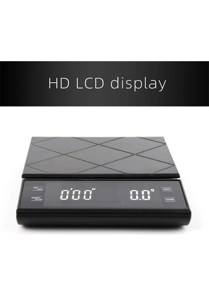 Mutfak Terazisi Tarzı Taşınabilir Elektronik Dijital Kahve Tartı Zamanlayıcı ile Yüksek Hassasiyetli LED Ekran Ev Ağırlık Dengesi Mutfak Ölçme Araçları (Yurt Dışından) fırsatları