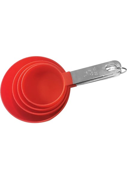 Kupa Kırmızı Stili Mmçok Amaçlı Kaşıkbardak Ölçüm Aletleri Pp Pişirme Aksesuarları Alet Paslanmaz Çelikplastik Saplı Mutfak Aletleri (Yurt Dışından)