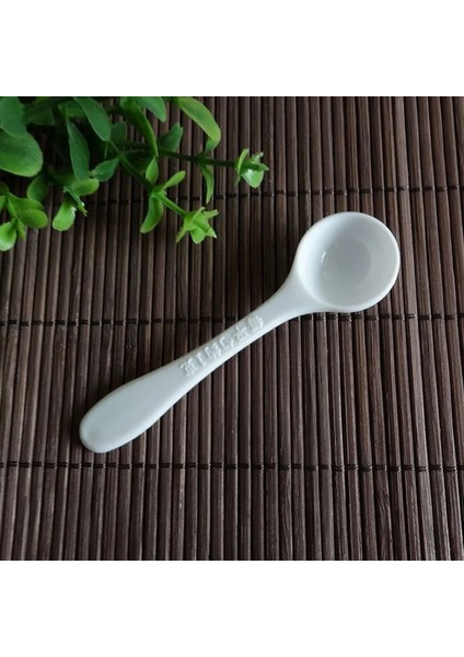 G Profesyonel Plastik 1 Gram Kaşıkgıda Kaşığısütyıkama Tozuilaç Beyaz Ölçü Kaşığı (Yurt Dışından)