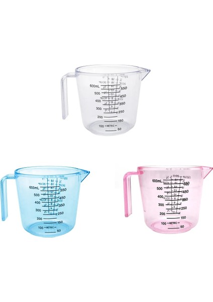 No.3 Tarzı 300ML Şeffaf Plastik Ölçü Kapları Çok Ölçülü Pişirme Pişirme Aleti Sıvı Ölçüsü Sürahi Kabı (Yurt Dışından) fırsatları