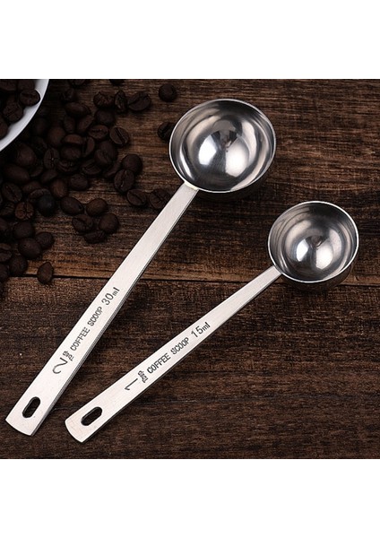 30ML Tarzı Uzun Saplı Süt Tozu Ölçekli Kaşığı Mutfak Dayanıklı Pişirme Ölçme Fincan Pratik Ölçüm Gereçleri Ev Bar G (Yurt Dışından) fırsatları