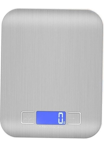 5kg 1g Tarzı Mutfak Terazisi Dijital Gıda Terazisi Aydınlatmalı LCD Ekran Şarj Edilebilir Ölçüm Elektronik Tartı 0.1gg (Pilsiz) (Yurt Dışından)
