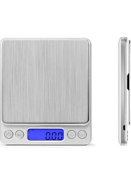 1000G-0.1 Tarzı 200GG Mini Cep Dijital Elektronik Tartı Arka Işık Takı Mutfak Gram Için Yüksek Doğruluk Ağırlık Hassas Ölçeği (Yurt Dışından)