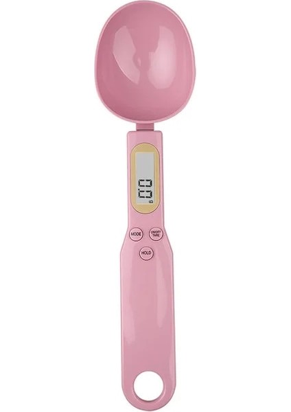 Pembe Tarzı 1 Parça 0.1g Hassas LCD Dijital Ekran Ölçme Kaşığı Taşınabilir Elektronik Ölçme Kaşığı Kahve Unu Çeşniler Mutfak Aracı (Yurt Dışından)