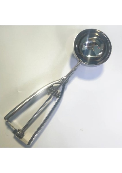7.1 cm Tarzı 1 Adet Paslanmaz Çelik Porsiyon Kepçe-Dondurma Kaşığı -Dondurma, Dondurulmuş Yoğurt, Kurabiye Hamuru, Köfte Için Çok Amaçlı Kepçe (Yurt Dışından)