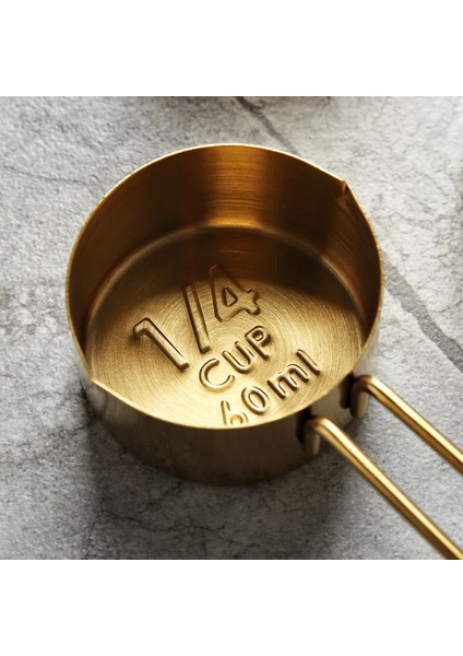 4 Adet Büyük Gül Altın Stili Gül Altın Paslanmaz Çelik Ölçme Kaşık Seti Çay Kahve Unu Sıvı Ölçme Aracı Pişirme Pişirme Mutfak Aksesuarları Alet (Yurt Dışından) indirimleri