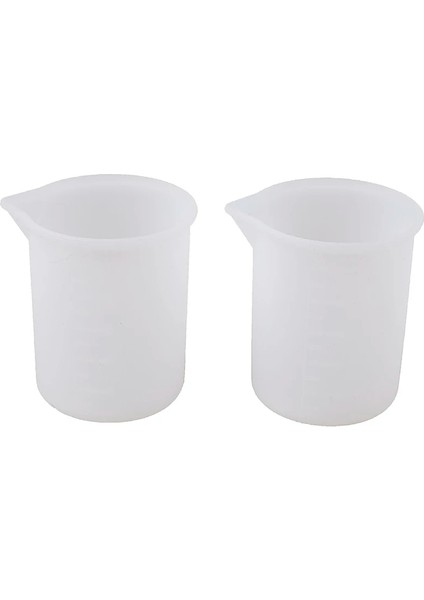 ml Temizle Ölçme Fincan Ev Mutfak Pişirme Aracı Maatbeker Vloeistoffen Silikon Reçine Tutkal Araçları (Yurt Dışından)