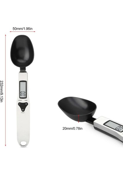 Plastik Kırmızı Stil 500G-0.1G LCD Dijital Mutfak Terazisi Elektronik Pişirme Gıda Ağırlık Ölçme Kaşığı 500G 0.1g Kahve Çay Şeker Kaşığı Tartı Mutfak Aracı (Yurt Dışından) fırsatları