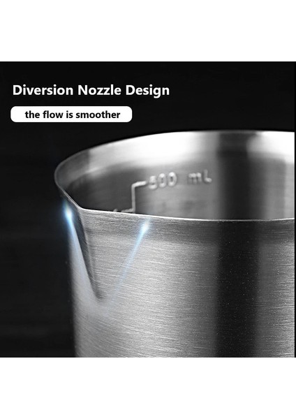 Gümüş Tarzı 2000ML ml Ölçme Fincan Ölçekli Büyük Kapasiteli Ölçme Fincan Mutfak Paslanmaz Çelik Pratik Ölçme Fincan Fırında Tedarik (Yurt Dışından) fırsatları