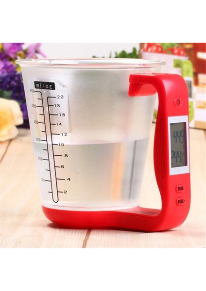 Siyah Stil 600ML Yeni Mutfak Ölçme Fincan Dijital Elektronik Ölçekli LCD Ekranlı Çok Fonksiyonlu Sıcaklık Sıvı Ölçüm Bardakları Dropship (Yurt Dışından) indirimleri
