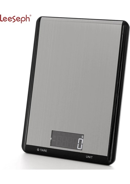 Siyah Stil Dijital Mutfak Gıda Ölçeği 22LBSKG, Hassas Gıda Ölçeği LCD Ekran Temperli Cam Yüzey Dokunmatik Ekran (Yurt Dışından) modelleri