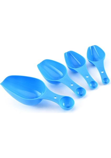 Pembe Tarzı Upors Çift Uçlu Plastik Ölçme Kaşıkları Kaşık Seti Mutfak Kaşıkları Buz Unu Tozu Baharat Pet Gıda Ölçme Araçları (Yurt Dışından) indirimleri