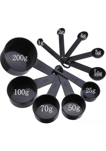 CF439 Stili Ayarlanabilir Ölçek 1 Adet Çift Uçlu Sekiz Tezgah Ayarlanabilir Ölçekli Ölçüm Kaşığı Kepçe Silikon Saplı Mutfak Ölçüm Aracı Süt Tozu Kaşığı 7z (Yurt Dışından)