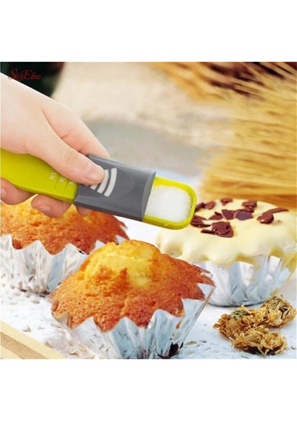 CF439 Stili Ayarlanabilir Ölçek 1 Adet Çift Uçlu Sekiz Tezgah Ayarlanabilir Ölçekli Ölçüm Kaşığı Kepçe Silikon Saplı Mutfak Ölçüm Aracı Süt Tozu Kaşığı 7z (Yurt Dışından) modelleri