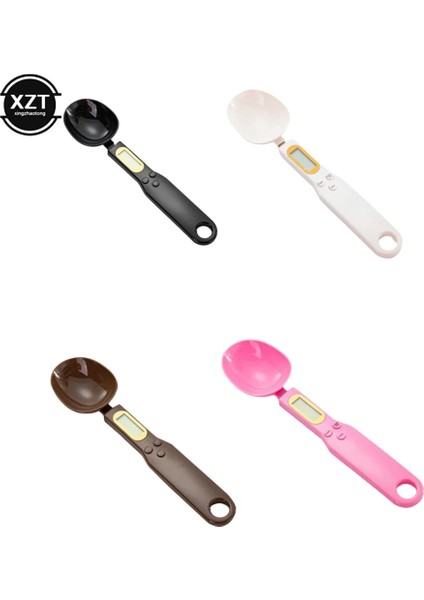 Pembe Tarzı Yeni Yüksek Li 500G.1G Taşınabilir LCD Dijital Mutfak Terazisi Ölçme Kaşığı Gram Elektronik Kaşık Ağırlık Hacim Gıda Ölçeği (Yurt Dışından)